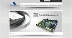 Desktop Screenshot of gigatek.com.tw